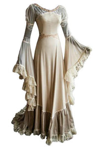 BFJFY Women Sexy Vintage Princess Renaissance Cosplay Medieval Costume Dress - BFJ Cosmart