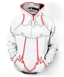 BFJmz Sword Art Online 3D Printing Coat  Zipper Coat Leisure Sports Sweater Autumn And Winter - BFJ Cosmart