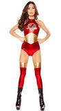 BFJFY Halloween Women Superhero The Flash Flashman Cosplay Costume - BFJ Cosmart