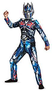 BFJFY Movie Transformer Kids Halloween Costume Optimus Prime Jumpsuit For Boys - BFJ Cosmart