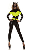 BFJFY Women's Superhero Cosplay Lady Batman Costume Jumpsuit - BFJ Cosmart