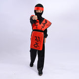 BFJFY Boys Halloween Costume Japaness Ninja Warrior Cosplay Costume - BFJ Cosmart