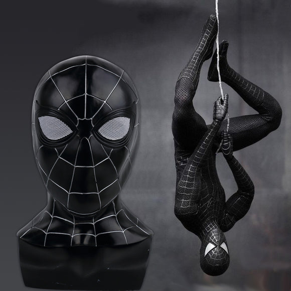 Spiderman Cosplay Venom Spiderman Latex Full Head Breathe Mask For Cosplay Helloween Party Mask Helmet - BFJ Cosmart