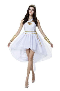 BFJFY Women's Halloween Greek Goddess Costumes Princess Cosplay Fancy Dress - BFJ Cosmart