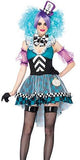 BFJFY Women's Alice Crazy Hat Game Costume Halloween Party Fairy Cosplay Dress - BFJ Cosmart