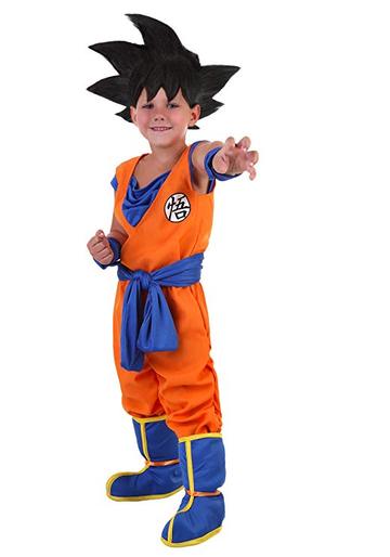 BFJFY Halloween Boy's Dragon Ball Son Goku Cosplay Costume For Kid - BFJ Cosmart