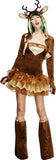 BFJFY Halloween Women Animal Reindeer Outfit Cosplay Fancy Dress Costume - BFJ Cosmart