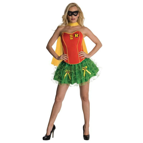 BFJFY Women Superhero Robin Cosplay Corset Tutu Costume For Halloween - BFJ Cosmart