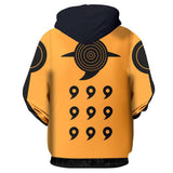 BFJmz Hokage Ninjia Naruto 3D Printing Coat Zipper Coat Leisure Sports Sweater Autumn And Winter - BFJ Cosmart