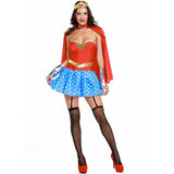 BFJFY Women's Dc Comics Wonder Woman Corset Superhero Costume - BFJ Cosmart