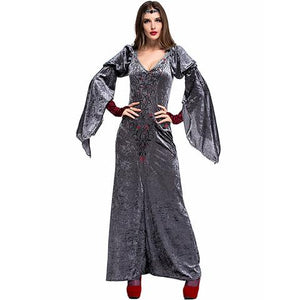 BFJFY Adult Women's Dark Medieval Maiden Halloween Costume - BFJ Cosmart