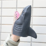 Animal Wildlife Shark Hand Puppet Soft Kids Children Toy Fish Pet Head Gloves Funny Toy Cosplay Accessories Prop - BFJ Cosmart