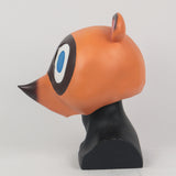 Animal Crossing Tom Nook cosplay Latex Helmet Halloween prop - BFJ Cosmart