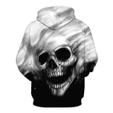BFJmz Colorful Skull 3D Printing Coat Zipper Coat Leisure Sports Sweater  Autumn And Winter - BFJ Cosmart