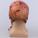 Blood Color Skull Skeleton Cosplay Mask Latex Full Head Zombie Scary Horrible Helmet Party Halloween Fancy Dress - BFJ Cosmart