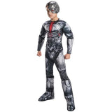 BFJFY Boys Justice League Deluxe Cyborg Costume - BFJ Cosmart