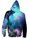 BFJmz Colorful Cloud Printing Hooded Sweater 3D Printing Coat Leisure Sports Sweater Autumn And Winter - BFJ Cosmart