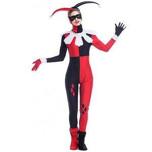 BFJFY Women Suicide Squad Harley Quinn Clown Cosplay Costume For Halloween - BFJ Cosmart
