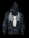 BFJmz Marvel Venom Spiderman 3D Printing Coat Zipper Coat Leisure Sports Sweater Autumn And Winter - BFJ Cosmart