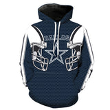 Dallas Cowboys Football Team Printed Hooded Sweater Cosplay costume - BFJ Cosmart