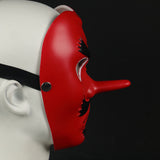 Demon Slayer Urokodaki Sakonji Cosplay Latex Helmet Halloween Party Props - BFJ Cosmart