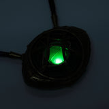 Doctor Strange LED Light Necklace Steve Eye of Agamotto Necklace Eyes Can Open Cosplay Props New - BFJ Cosmart