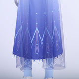 New Frozen 2 Cosplay Snow Adult Elsa Dress Costume Halloween Cosplay Elsa Anna Costume Princess Ice Queen Elsa Outfit Full Set - BFJ Cosmart