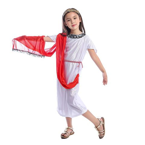 BFJFY Girls Princess Greek Goddess Fancy Dress-up Halloween Costume - BFJ Cosmart