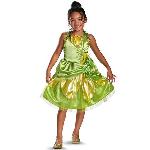 BFJFY Girls Tiana Sparkle Classic Princess Costume - BFJ Cosmart