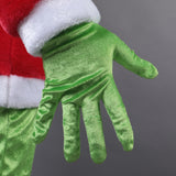 Christmas Adult Grinch Luxury Santa Costume with Mask cosplay suit - BFJ Cosmart