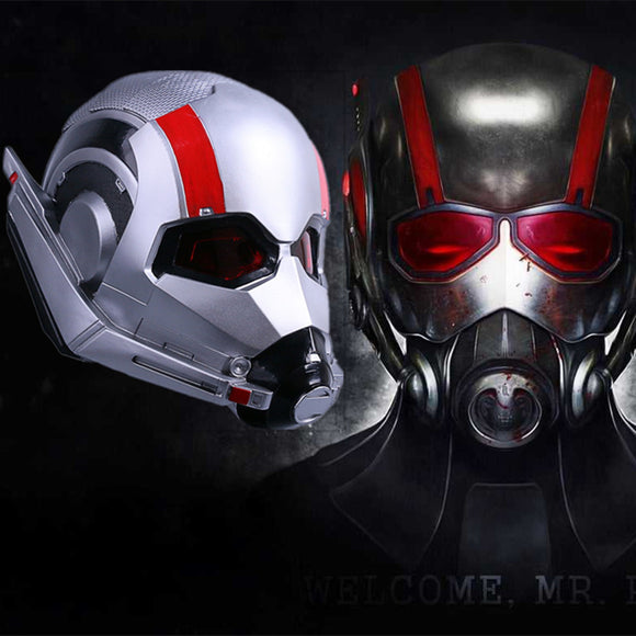 2018 Movie Ant-Man and the Wasp Mask Cosplay Antman 2 PVC LED Helmets Masks For Halloween Party Props - BFJ Cosmart