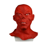 Halloween Horror Red Skull Mask Cosplay Zombie Party Superhero Masquerade Mask - BFJ Cosmart