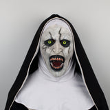 2018 The Nun Cosplay Demon Nun Horror Mask The Conjuring Valak Mask Full Head Terror Scary Halloween Party Props - BFJ Cosmart