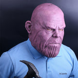 Avengers: Infinity War Cosplay Thanos Mask Full Head Latex Superhero Costume Halloween Party - BFJ Cosmart