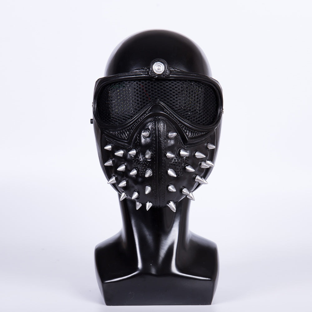 Watch Dogs 2 PVC Helmet Marcus LED Light 25 Emoji Changeable