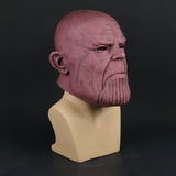 Avengers: Infinity War Cosplay Thanos Mask Full Head Soft PVC Costume Halloween Party - BFJ Cosmart