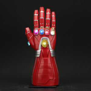 Avengers 4 Endgame Iron Man Arm Infinity Gauntlet Cosplay Gloves Led Light Superhero Gloves Party Props - BFJ Cosmart