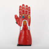 Avengers 4 Endgame Iron Man Arm Infinity Gauntlet Cosplay Gloves Led Light Superhero Gloves Party Props - BFJ Cosmart