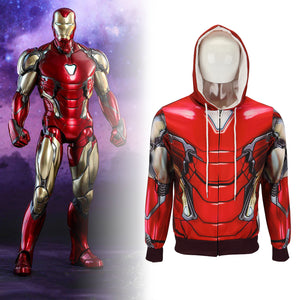 Avengers 4: endgame Iron Man Mark 85 Cosplay 3D Anime Hoodie - BFJ Cosmart