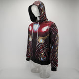 Avengers 4 New Iron Man's Battlesuit Sports Sweatshirt Pullover - BFJ Cosmart