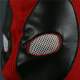 Deadpool Mask Breathable Fabric Faux Leather Full Face Mask Halloween Party Cosplay Prop - BFJ Cosmart