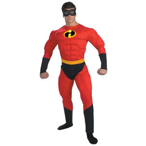 BFJFY Men's Mr. Incredible Muscle Costume Superhero Halloween Cosplay - BFJ Cosmart