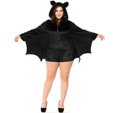 BFJFY Plus Size Fantastic Cozy Bat Adult Women Halloween Costume - BFJ Cosmart