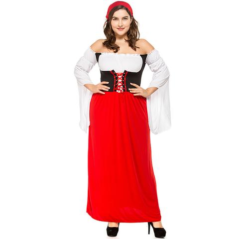 BFJFY Plus Size Swiss Miss Adult Women Beer Girl Costume - BFJ Cosmart