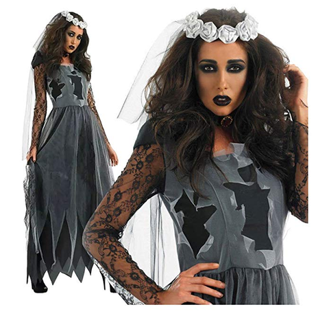 BFJFY Women's Zombie Ghost Bride Costume Halloween Cosplay - BFJ Cosmart