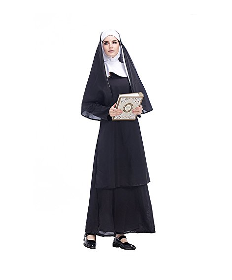 BFJFY Women Nuns Pastor Cosplay Costume For Halloween - BFJ Cosmart