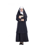 BFJFY Women Nuns Pastor Cosplay Costume For Halloween - BFJ Cosmart