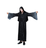 BFJFY Men's Wizard Costume Black Night Ghost Vampire Halloween Cosplay - BFJ Cosmart