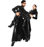 BFJFY Halloween The Matrix Spy Cosplay Costume Long Coat For Men And Women - BFJ Cosmart