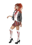 BFJFY Women Zombie Bloody Students' Uniform Halloween Cosplay Costume - BFJ Cosmart